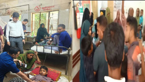 পঞ্চগড়ে স্কুল ফিডিংয়ের দুধ পান করে অসুস্থ ১৯ শিক্ষার্থী হাসপাতালে