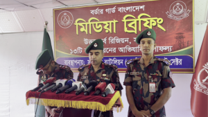 ৯ মাসে ৯৩১ কোটি টাকার ভারতীয় পণ্য জব্দ করেছে বিজিবি সরাইল রিজিয়ন